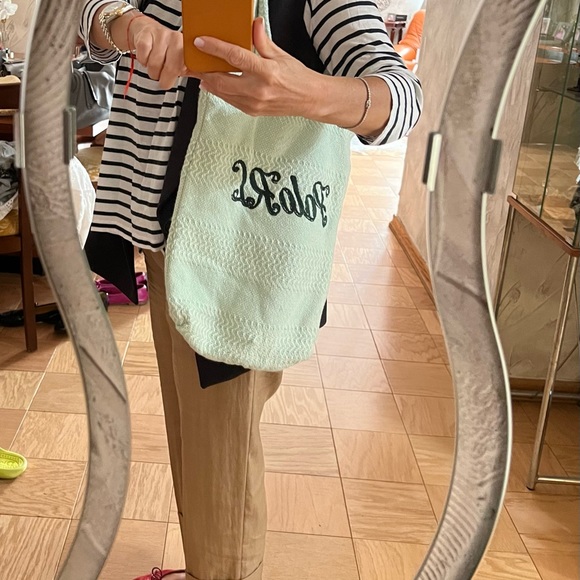 Polo Ralph Lauren Crochet bohemian Tote Bag - Picture 4 of 4